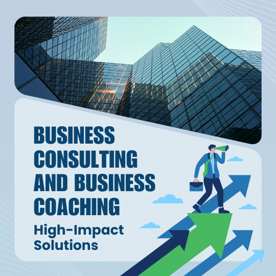 Business consulting and business coaching for high impact solutions.